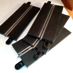 Scalextric C7016: 4x New Single Lane Half-straight - Sports Track (digital pit lane)