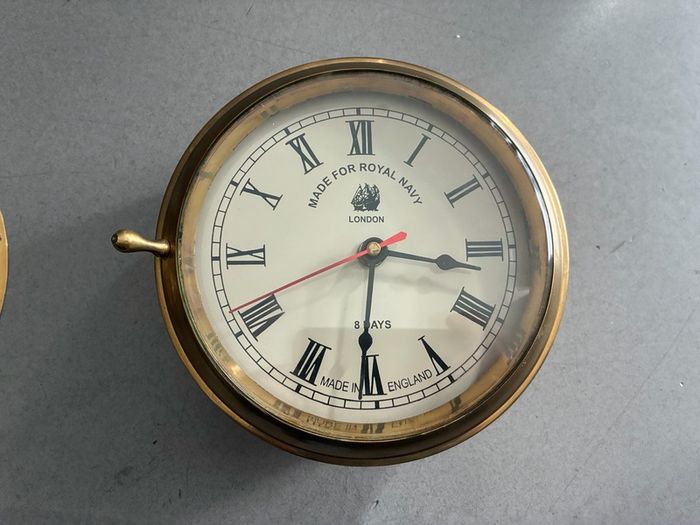 Brass ships clock.
