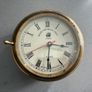 Brass ships clock. Image 3