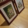 Pair of Paris oil painting Image 3
