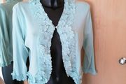 Women's Cardigan Blue SIZE 14