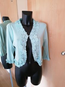 Women's Cardigan Blue SIZE 14