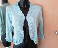 Women's Cardigan Blue SIZE 14