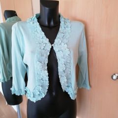 Women's Cardigan Blue SIZE 14