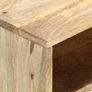 TV Cabinet 110x35x48 cm Solid Mango Wood Image 2