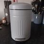 grey bathroom bin Image 2