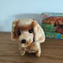Lucky Dog 90's vintage toy dog barks, walks forward, shakes head, wags tale Image 6