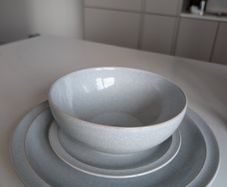 Denby dinnerware set of 4 - bowl, small plate and large plate