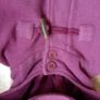 Girls purple jacket coat from Benetton size 2 years Image 3