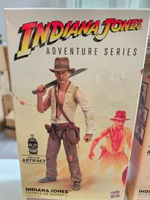 Set of 3 Indiana Jones 1/12 scale figures