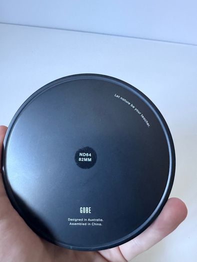 Gobe ND64 MRC 16L 82mm Neutral Density Filter  Excellent Condition