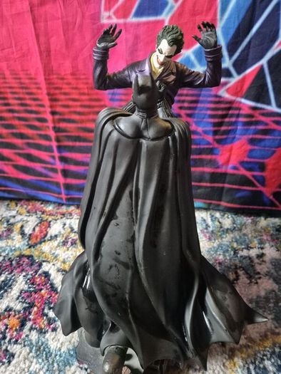 28cm Batman vs Joker Arkham Origins Action Figure Statue - Collectors Edition