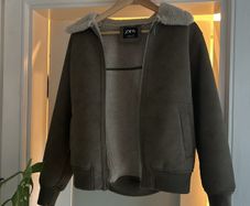 Zara faux sheepskin jacket (13-14yrs)