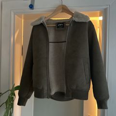 Zara faux sheepskin jacket (13-14yrs)
