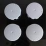 Set of 4 x BLANK CAPS. BMW Wheels onto a Transporter,Trafic,Primastar Image 2