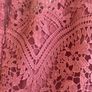 Dark Pink Lace Midi Dress/Bridesmaid/Mother of The Bride/Wedding Guest/Evening Wear BNWT Image 7