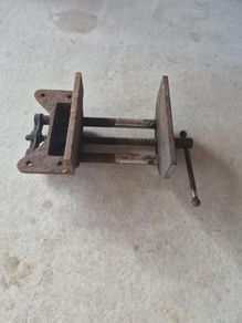 Vintage Woden No 192 Woodworking Bench Vice Made in England