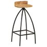 Bar Set 5 Pieces Solid Mango Wood Image 3