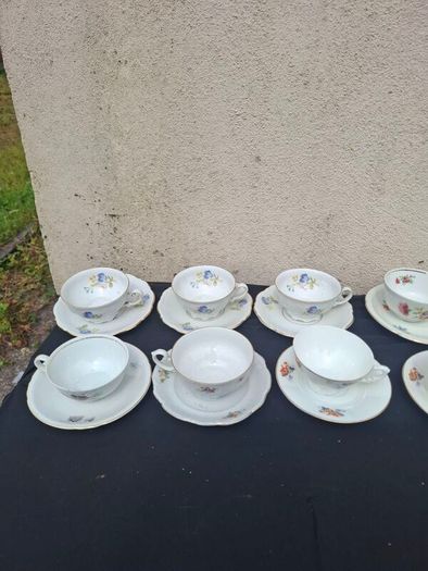 10 china tes cups cups and saucers