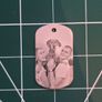 Metal Keyring Keepsake Image 2