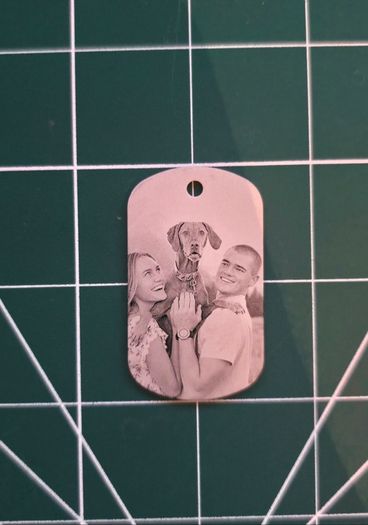 Metal Keyring Keepsake