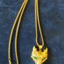 Celtic Pendant Wolf Head Image 3