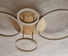 4-ring integrated LED ceiling light