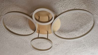 4-ring integrated LED ceiling light