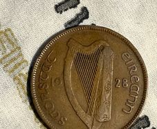 1928 Irish Penny