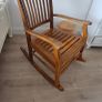 wooden rocking chair Image 4
