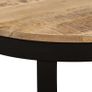 Side Table Solid Rough Mango Wood 60x40 cm Image 9