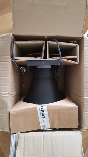 Spotlight (milano Italy) Tripod/Stage Light With UV Black Light Bulb