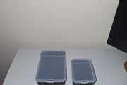 Genuine DeWalt TSTAK Tote Boxes with lids 31 small 5 large