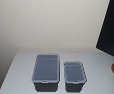 Genuine DeWalt TSTAK Tote Boxes with lids 31 small 5 large
