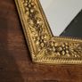 Art & crafts embossed brass mirror Image 2