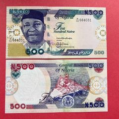 Nigeria  500 Naira  2015 ( uncirculated )