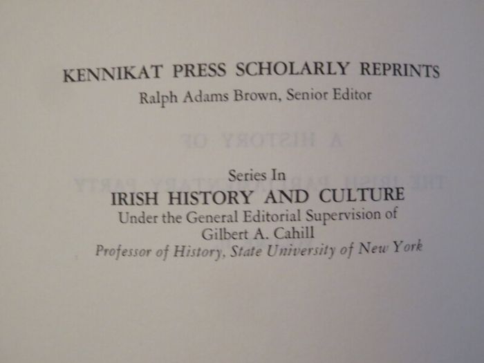 2  books .  Irish parliamentary party