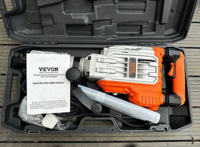 Heavy Duty Jack Hammer, 3500W, Concrete Breaker