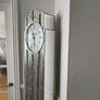 Freestanding Mirrored Glass Clock Image 2