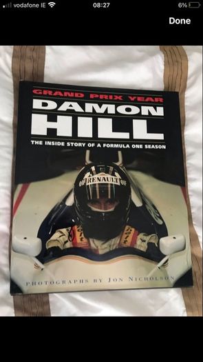 Damion Hill 1994 biography of the Grand Prix season large a5 size published 1994