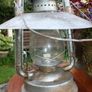Old Vintage Rustic  Oil Kerosene Lantern Lamp Image 8