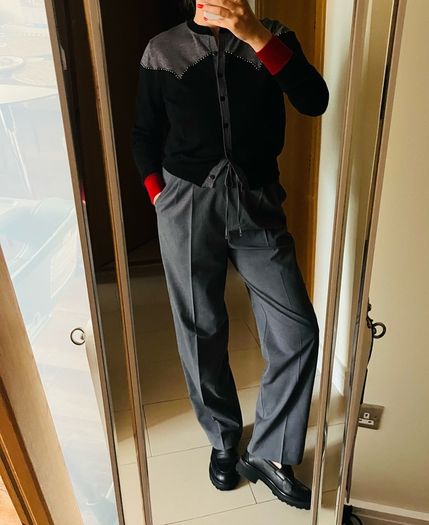 Pinko grey brand new trousers