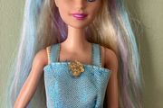 Barbie, Extra long Hair in Blue Dress