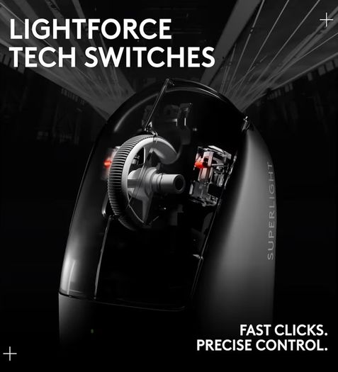 Logitech G PRO X SUPERLIGHT 2 wireless gaming mouse