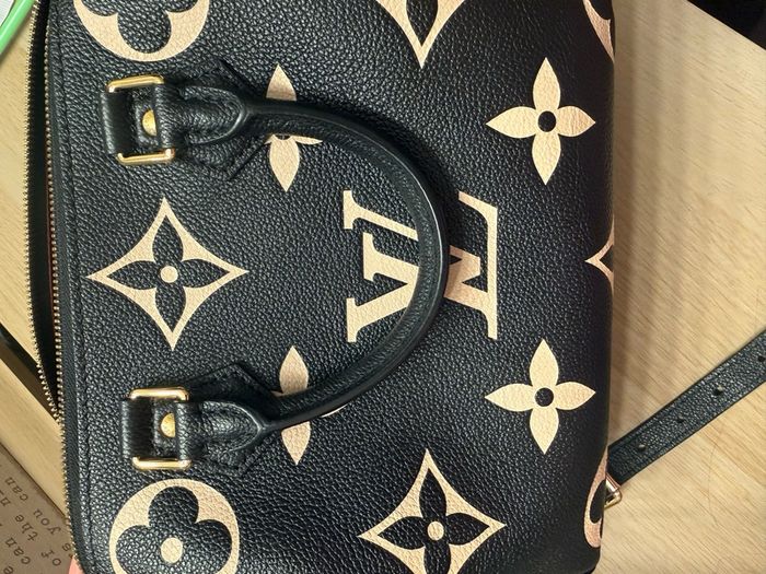 Louis Vuitton Speedy 25 Bandouliere Bicolour Monogram Empreinte (NFID) GH