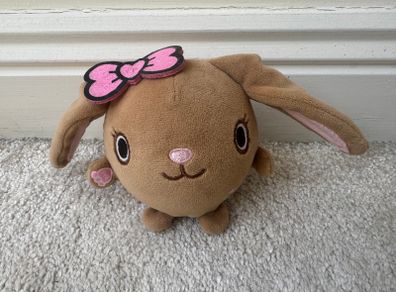 Build A Bear BAB Kabu Pawlette Kawaii Bunny Mini Plush Rabbit approx. 4" Used Please see photos