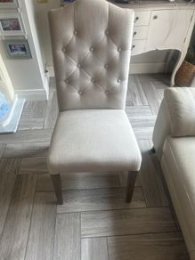 linen dining chairs