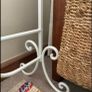 Shabby chic wrought iron/metal Towel Rail Image 3