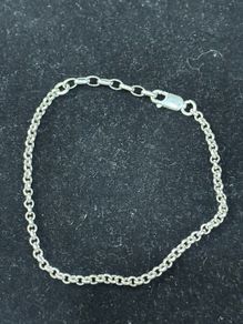 silver bracelet