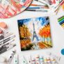 10 Packs Blank Canvas Panels Board 20 x 20 cm(8" x 8"), 100% Cotton for Acrylic Painting, Oil Paint & Wet Water Art Media, Canvases for Professional Artist, Hobby Painters And Beginners (FREE POSTAGE) Image 3